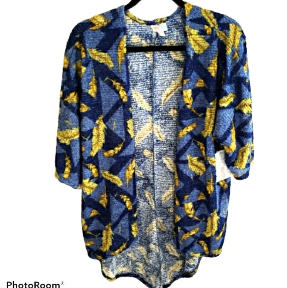 LuLaRoe Lindsay Kimono Open Front Cardigan